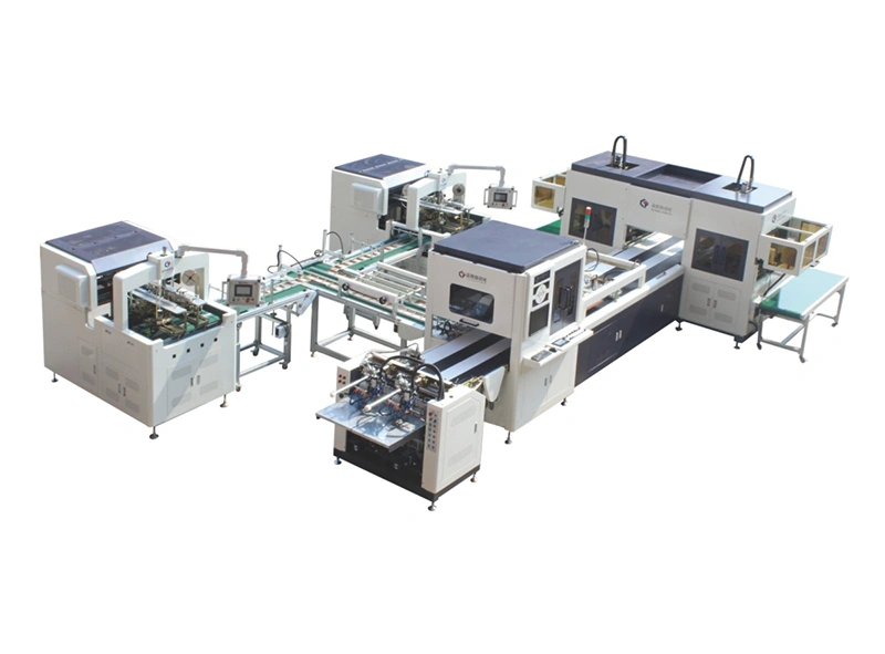 Automatic Rigid Box Making Machine