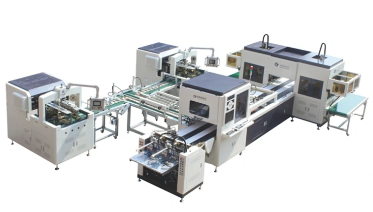 PC-8040A Automatic Double Rigid Box Making Machine